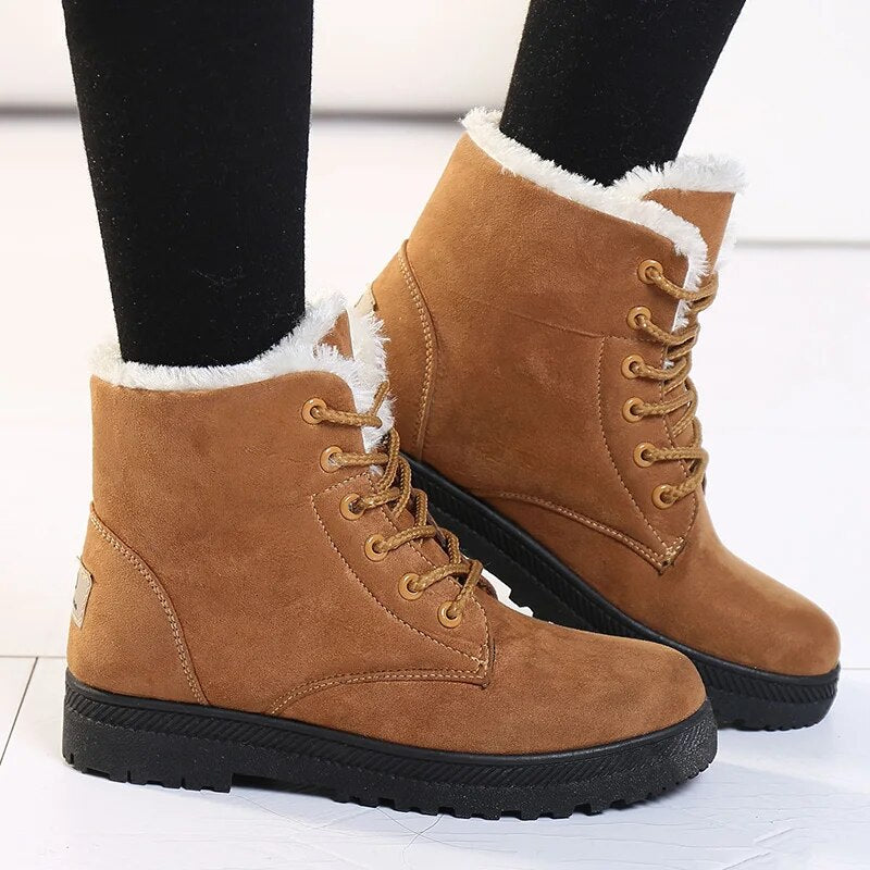 Aria™ - CozyLace Ankle Boots