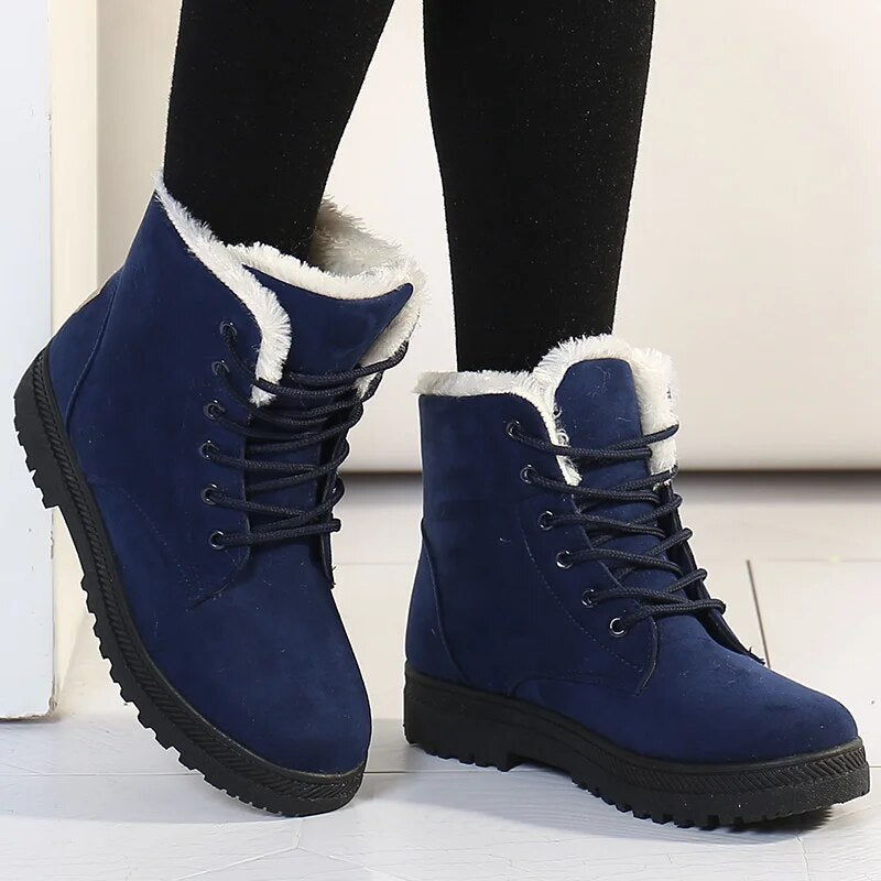Aria™ - CozyLace Ankle Boots